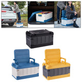Maxbell Car Trunk Organizer Portable Car Boot Storage Organiser for Cars SUV Cooking Black