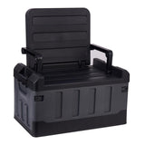 Maxbell Car Trunk Organizer Portable Car Boot Storage Organiser for Cars SUV Cooking Black