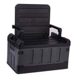 Maxbell Car Trunk Organizer Portable Car Boot Storage Organiser for Cars SUV Cooking Black