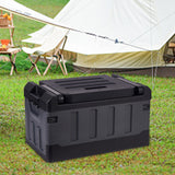 Maxbell Car Trunk Organizer Portable Car Boot Storage Organiser for Cars SUV Cooking Black