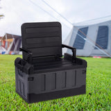 Maxbell Car Trunk Organizer Portable Car Boot Storage Organiser for Cars SUV Cooking Black