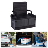 Maxbell Car Trunk Organizer Portable Car Boot Storage Organiser for Cars SUV Cooking Black