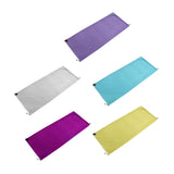 Maxbell Sleeping Bag Liner Sleep Sheet Camping Blanket Multipurpose Full Sized Zipper Light Purple