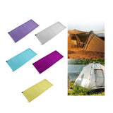 Maxbell Sleeping Bag Liner Sleep Sheet Camping Blanket Multipurpose Full Sized Zipper Light Purple