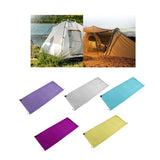 Maxbell Sleeping Bag Liner Sleep Sheet Camping Blanket Multipurpose Full Sized Zipper Light Purple