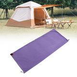 Maxbell Sleeping Bag Liner Sleep Sheet Camping Blanket Multipurpose Full Sized Zipper Light Purple