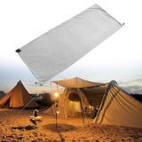 Maxbell Sleeping Bag Liner Sleep Sheet Camping Blanket Multipurpose Full Sized Zipper Light Gray