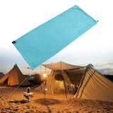 Maxbell Sleeping Bag Liner Sleep Sheet Camping Blanket Multipurpose Full Sized Zipper Blue
