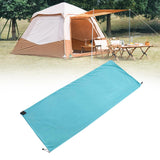 Maxbell Sleeping Bag Liner Sleep Sheet Camping Blanket Multipurpose Full Sized Zipper Blue