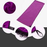 Maxbell Sleeping Bag Liner Sleep Sheet Camping Blanket Multipurpose Full Sized Zipper Purple