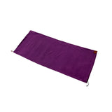 Maxbell Sleeping Bag Liner Sleep Sheet Camping Blanket Multipurpose Full Sized Zipper Purple