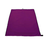 Maxbell Sleeping Bag Liner Sleep Sheet Camping Blanket Multipurpose Full Sized Zipper Purple