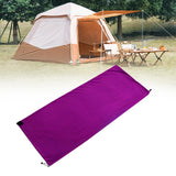 Maxbell Sleeping Bag Liner Sleep Sheet Camping Blanket Multipurpose Full Sized Zipper Purple