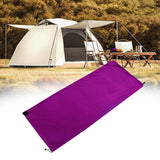 Maxbell Sleeping Bag Liner Sleep Sheet Camping Blanket Multipurpose Full Sized Zipper Purple