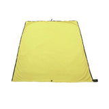 Maxbell Sleeping Bag Liner Sleep Sheet Camping Blanket Multipurpose Full Sized Zipper Yellowish Green