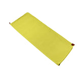 Maxbell Sleeping Bag Liner Sleep Sheet Camping Blanket Multipurpose Full Sized Zipper Yellowish Green
