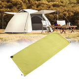 Maxbell Sleeping Bag Liner Sleep Sheet Camping Blanket Multipurpose Full Sized Zipper Yellowish Green