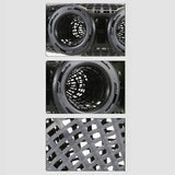 Maxbell Fishing Cage Net Fishing Tools Outdoor Eel Cage for Crawdad Crayfish Lobster 10 Holes 37cmx37cm