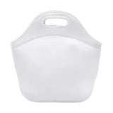 Maxbell Thermal Lunch Box Bag Lunch Meals Pouch Durable Smooth Zipper White
