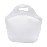 Maxbell Thermal Lunch Box Bag Lunch Meals Pouch Durable Smooth Zipper White