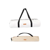 Maxbell Folding Camp Chair Carrying Bag Oxford Cloth Sturdy for Collapsible Umbrella White 92x15cm