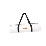 Maxbell Folding Camp Chair Carrying Bag Oxford Cloth Sturdy for Collapsible Umbrella White 92x15cm