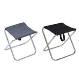 Maxbell Camping Stool Folding Adults Collapsible Portable for Garden Backyard Hiking Gray