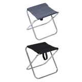 Maxbell Camping Stool Folding Adults Collapsible Portable for Garden Backyard Hiking Gray