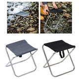 Maxbell Camping Stool Folding Adults Collapsible Portable for Garden Backyard Hiking Gray