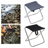 Maxbell Camping Stool Folding Adults Collapsible Portable for Garden Backyard Hiking Gray