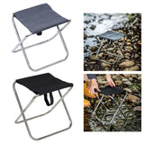 Maxbell Camping Stool Folding Adults Collapsible Portable for Garden Backyard Hiking Gray
