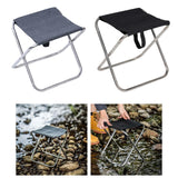 Maxbell Camping Stool Folding Adults Collapsible Portable for Garden Backyard Hiking Gray