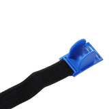Maxbell Fishing Pole Holders with Strap Carp Fishing Garage Cars Fishing Rod Holders Blue 7.5cm Belt 22cm