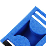 Maxbell Fishing Pole Holders with Strap Carp Fishing Garage Cars Fishing Rod Holders Blue 7.5cm Belt 22cm