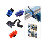 Maxbell Fishing Pole Holders with Strap Carp Fishing Garage Cars Fishing Rod Holders Blue 7.5cm Belt 22cm