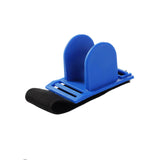 Maxbell Fishing Pole Holders with Strap Carp Fishing Garage Cars Fishing Rod Holders Blue 7.5cm Belt 22cm