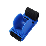 Maxbell Fishing Pole Holders with Strap Carp Fishing Garage Cars Fishing Rod Holders Blue 7.5cm Belt 22cm