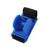 Maxbell Fishing Pole Holders with Strap Carp Fishing Garage Cars Fishing Rod Holders Blue 7.5cm Belt 22cm