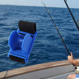 Maxbell Fishing Pole Holders with Strap Carp Fishing Garage Cars Fishing Rod Holders Blue 7.5cm Belt 22cm