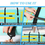 Maxbell Paddleboard Shoulder Carrier Strap Belt for Long Time Carrying
