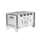 Maxbell Detachable BBQ Grill Multipurpose Barbecue Stove for Party Backyards Outdoor