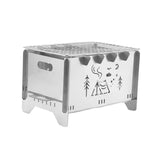 Maxbell Detachable BBQ Grill Multipurpose Barbecue Stove for Party Backyards Outdoor