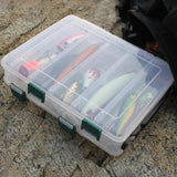 Maxbell Fishing Tackle Box Premium Removable Handle Durable Lure Case Tackle Storage S