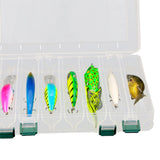 Maxbell Fishing Tackle Box Premium Removable Handle Durable Lure Case Tackle Storage L