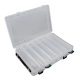 Maxbell Fishing Tackle Box Premium Removable Handle Durable Lure Case Tackle Storage L
