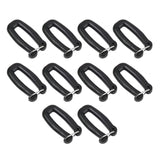 Maxbell 10Pcs Webbing Strap Hook Attachments for Backpack Strap Luggage Strap Hiking