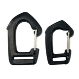 Maxbell 10Pcs Webbing Strap Hook Webbing Buckles for Camping Suitcase Backpack Strap