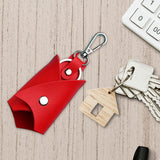 Maxbell Key Case Key Holder Large Capacity Car Keychain for Purse Car Keys Boyfriend Red