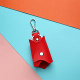 Maxbell Key Case Key Holder Large Capacity Car Keychain for Purse Car Keys Boyfriend Red