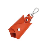 Maxbell Key Case Key Holder Large Capacity Car Keychain for Purse Car Keys Boyfriend Orange